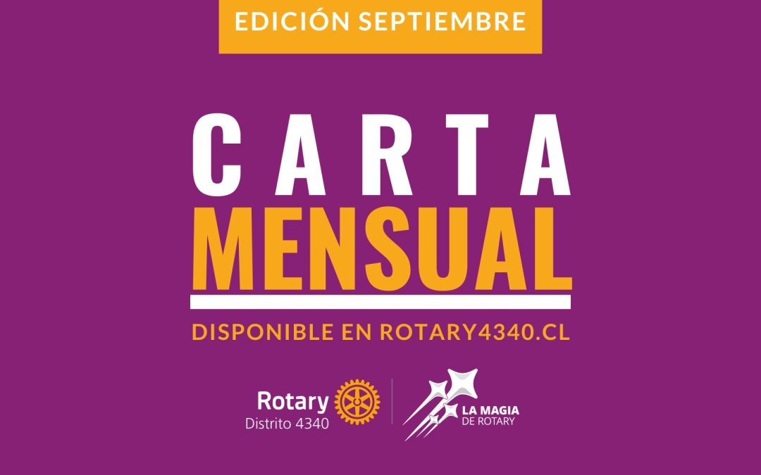 Carta Mensual – Septiembre 2024