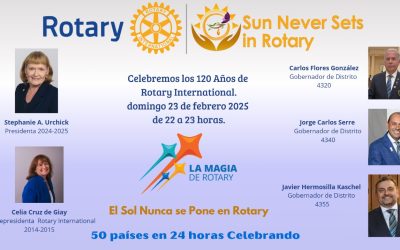 El Sol Nunca se Pone en Rotary
