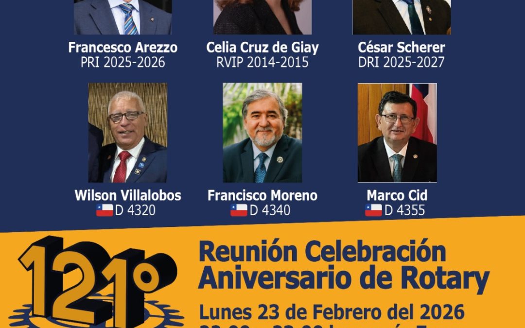 El sol nunca se pone en Rotary