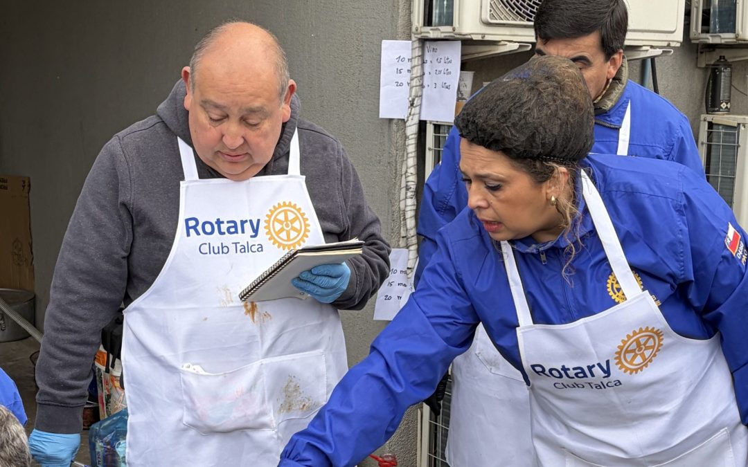 Rotary Club Talca realizó su Curanto Solidario para financiar proyectos destinados a niños y jóvenes