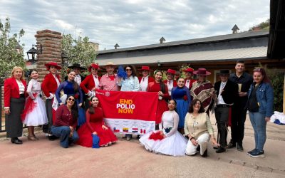 La familia rotaria del Distrito 4340 celebró las Fiestas Patrias en Curacaví