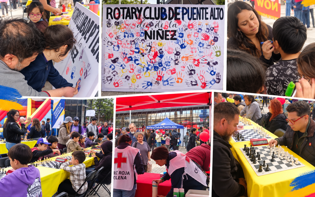 Rotary Club Puente Alto celebró la Semana del Niño y el Día Mundial contra la Polio